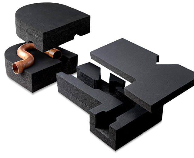 アーマフレックス(発泡ゴム)加工イメージ